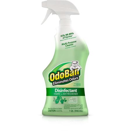ODOBAN Ready-to-Use Disinfectant Fabric and Air Freshener, 32 Oz, Eucalyptus 910061-Q6